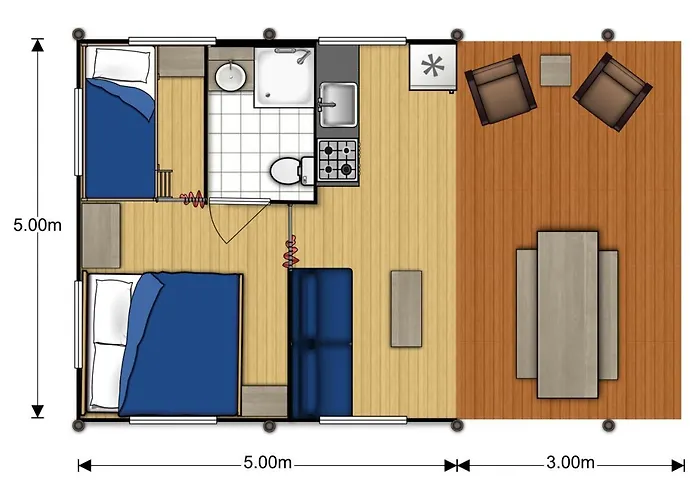 Campo de lujo Glamping